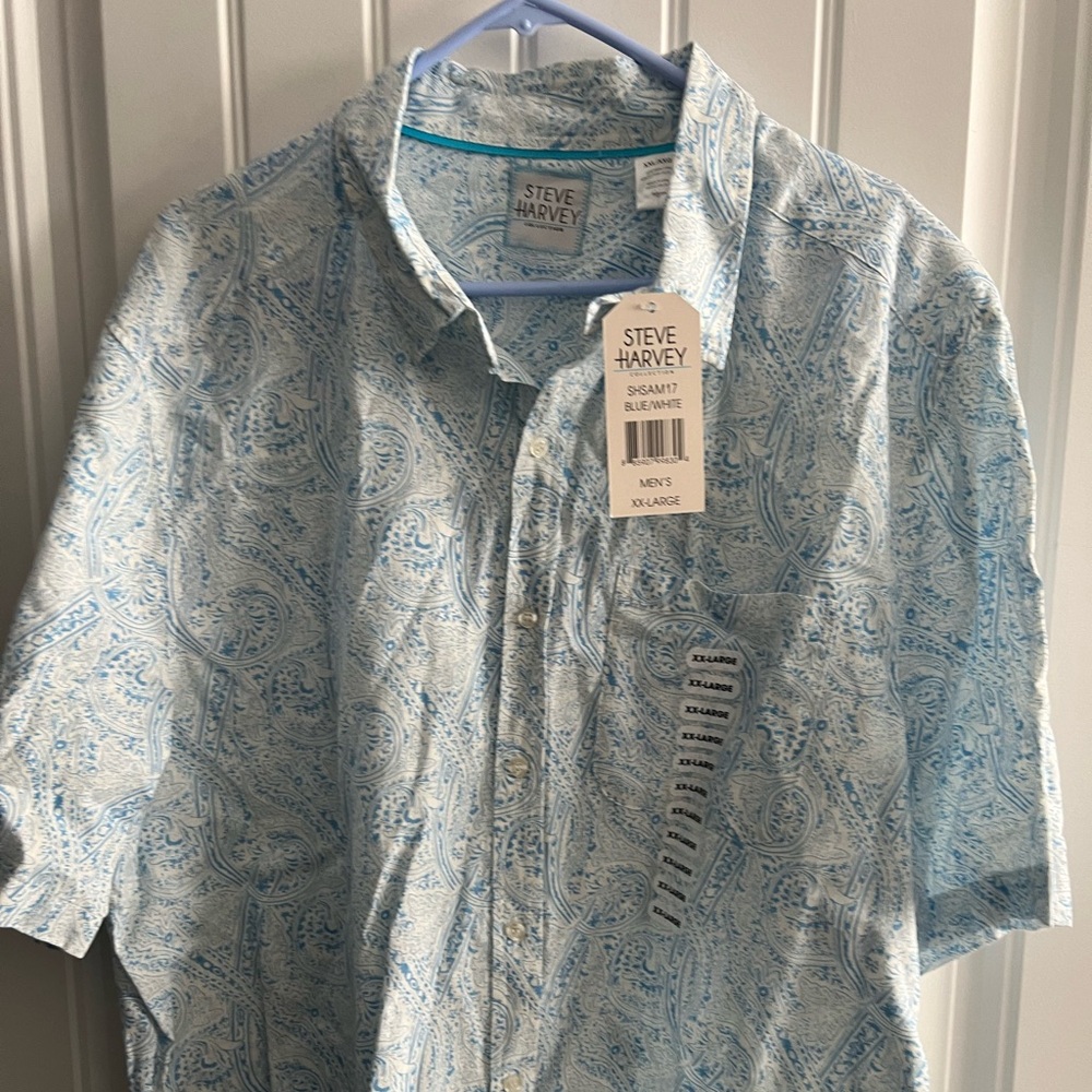 Steve Harvey XXL Linen SS shirt
